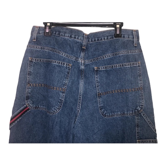 NWOT NFL team apparel Gridiron classic Dark Blue Denim blue jeans 34x32. - Picture 5 of 10